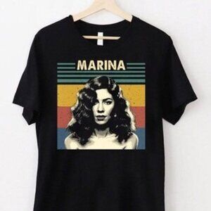 Marina Vintage Pop Music Singer Retro Fan Gift Shirt 92